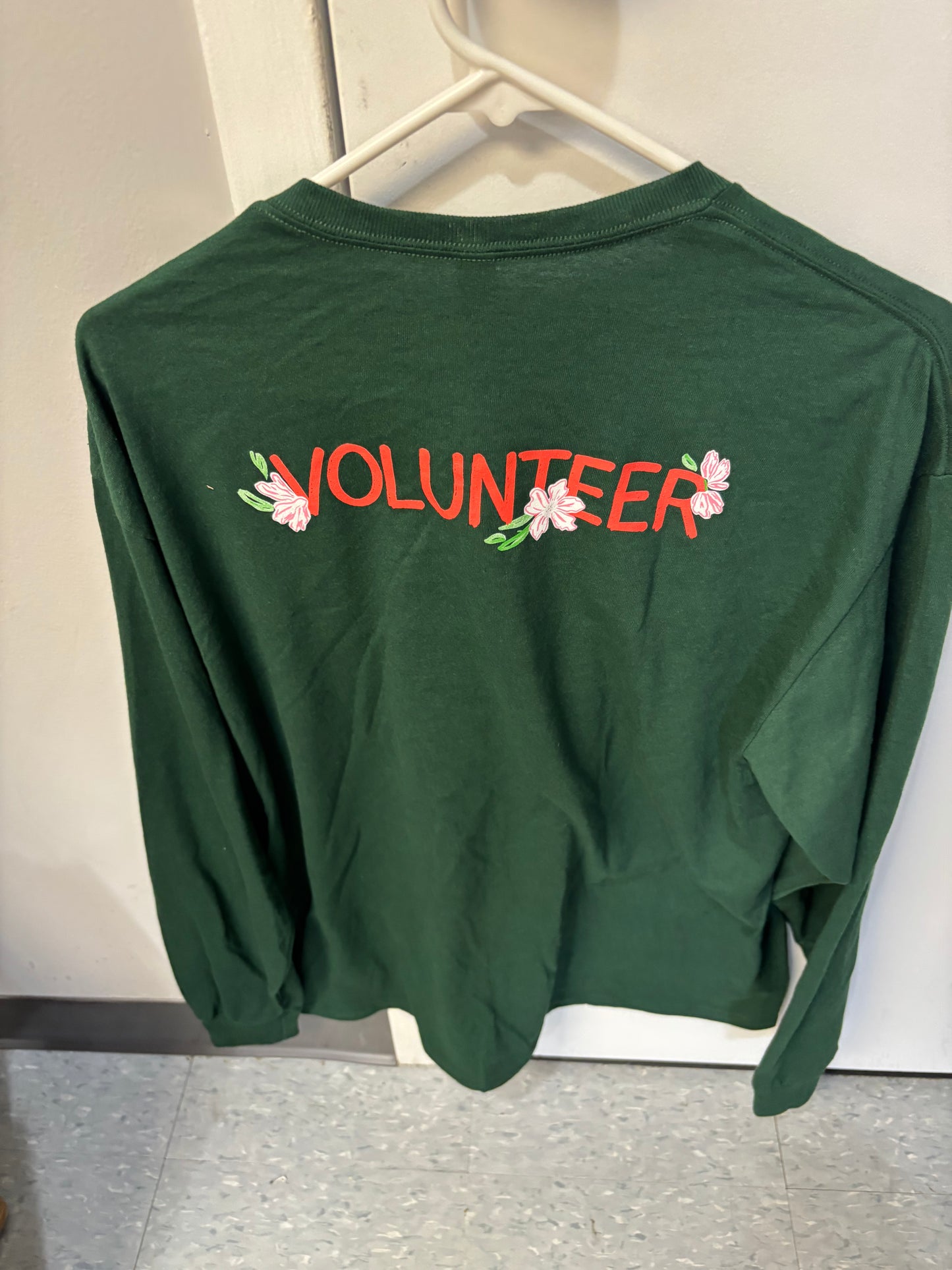 2026 ASICS Credit Union Cherry Blossom LS Volunteer Shirt