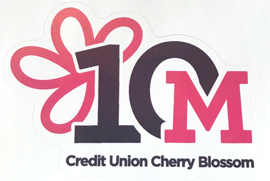 2023 Credit Union Cherry Blossom 10 Mile Sticker