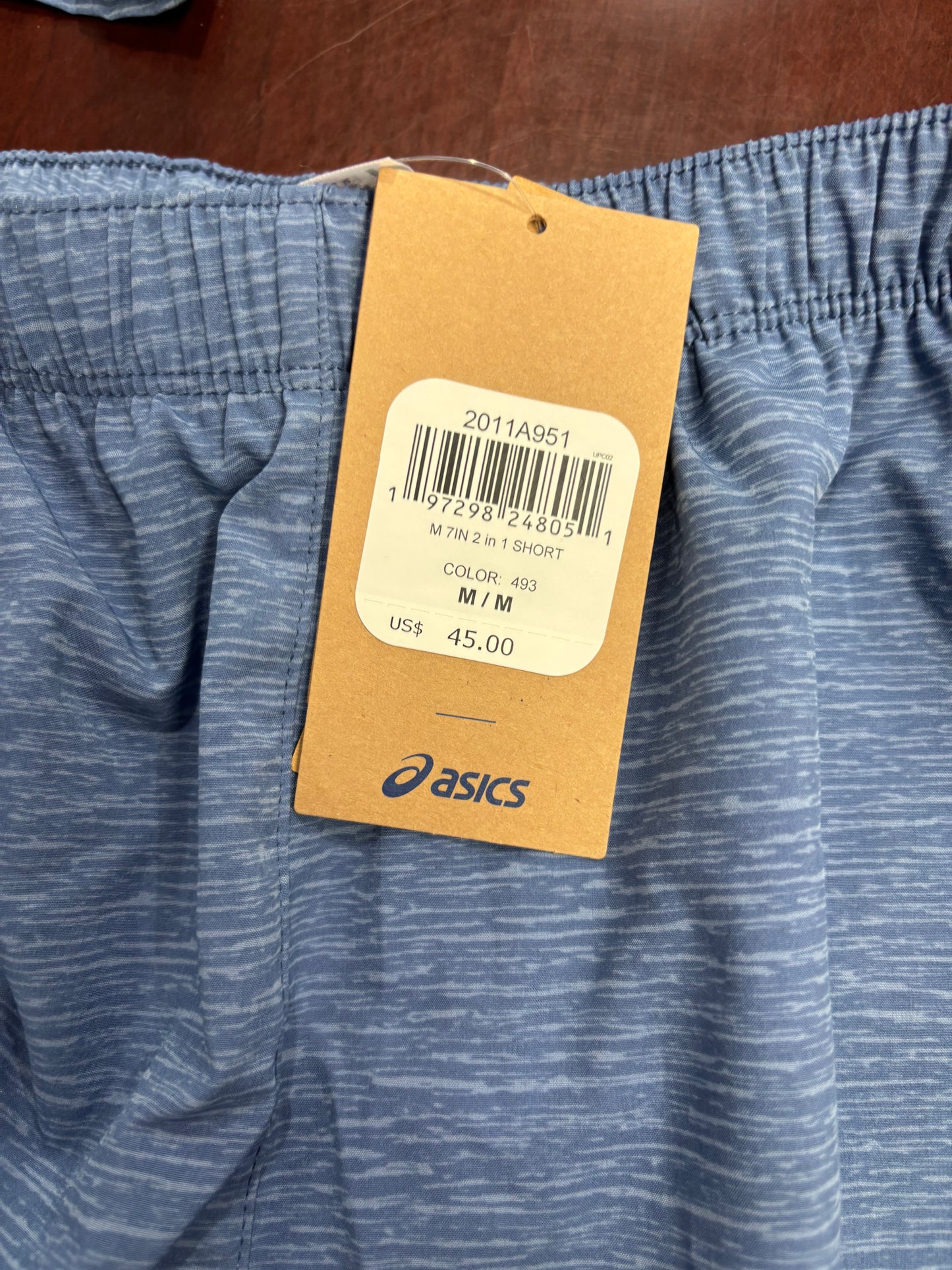 2025 ASICS shorts