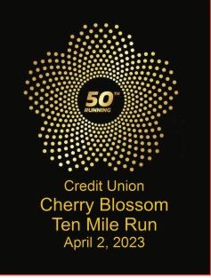 2023 Credit Union Cherry Blossom 500 Dot Sticker (t-shirt design)