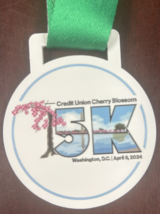 2024 Official CUCB 5K Finisher Medal