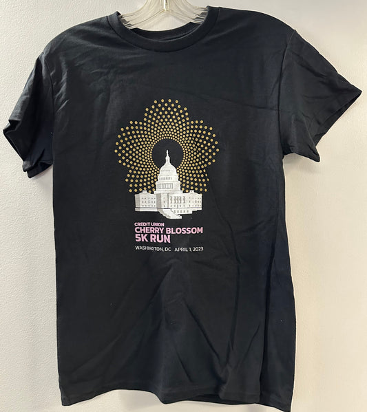 2023 Credit Union Cherry Blossom 5K Cotton T-shirt