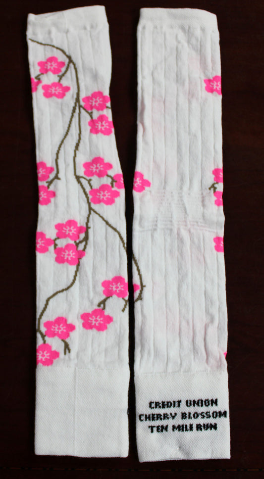 Credit Union Cherry Blossom Arm Warmers