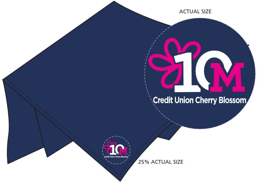 Credit Union Cherry Blossom 10 Mile Blanket