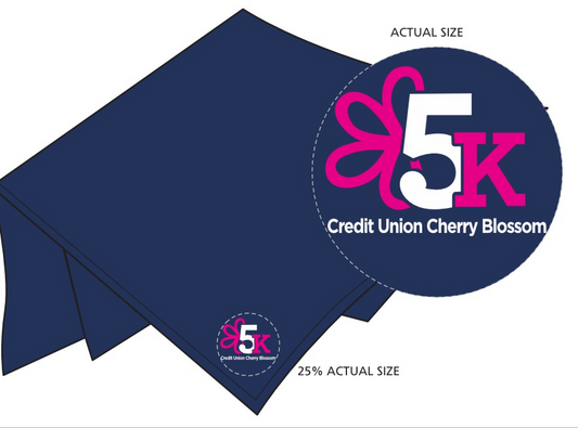 Credit Union Cherry Blossom 5K Blanket