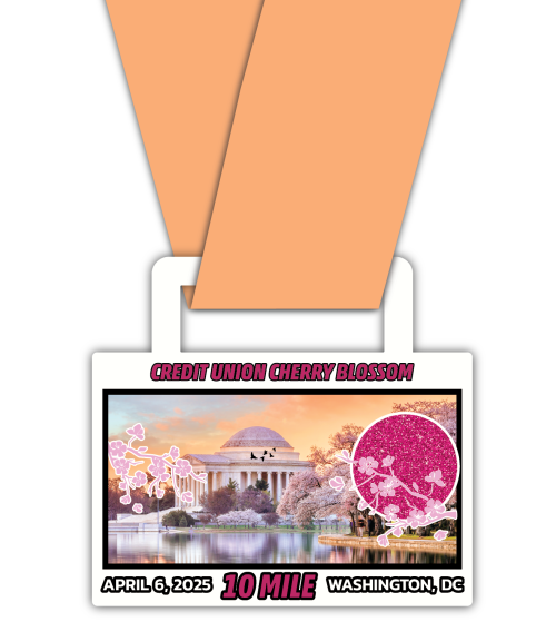 2025 Official CUCB 10 Mile Finisher Medal