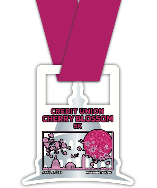 2025 Official CUCB 5K Finisher Medal