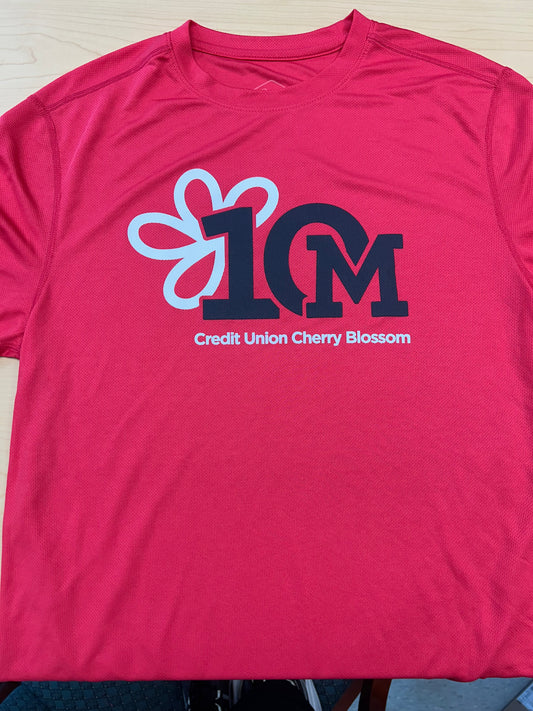 ASICS Credit Union Cherry Blossom "Bloom" Mens Performance Shirt