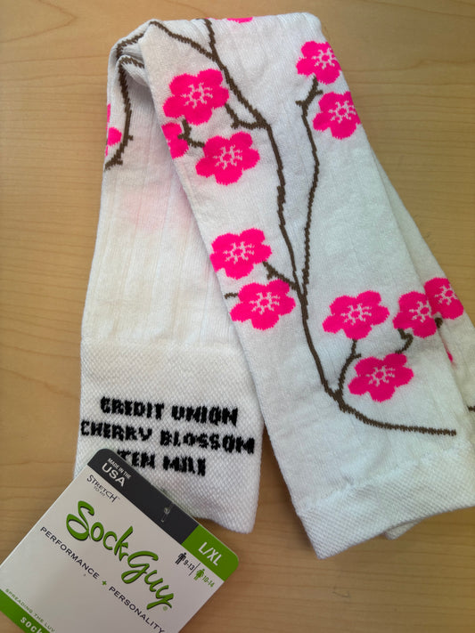 Credit Union Cherry Blossom Arm Warmers