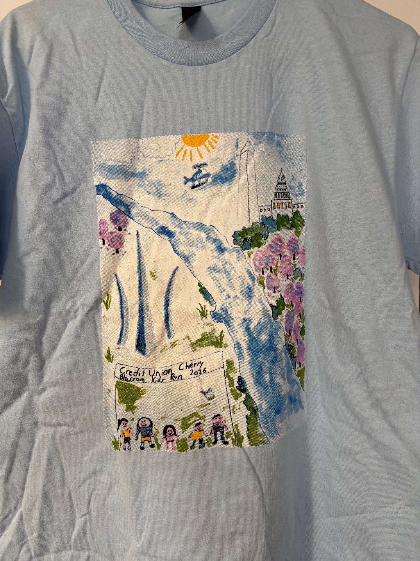2026 Credit Union Cherry Blossom Cotton Kids shirts