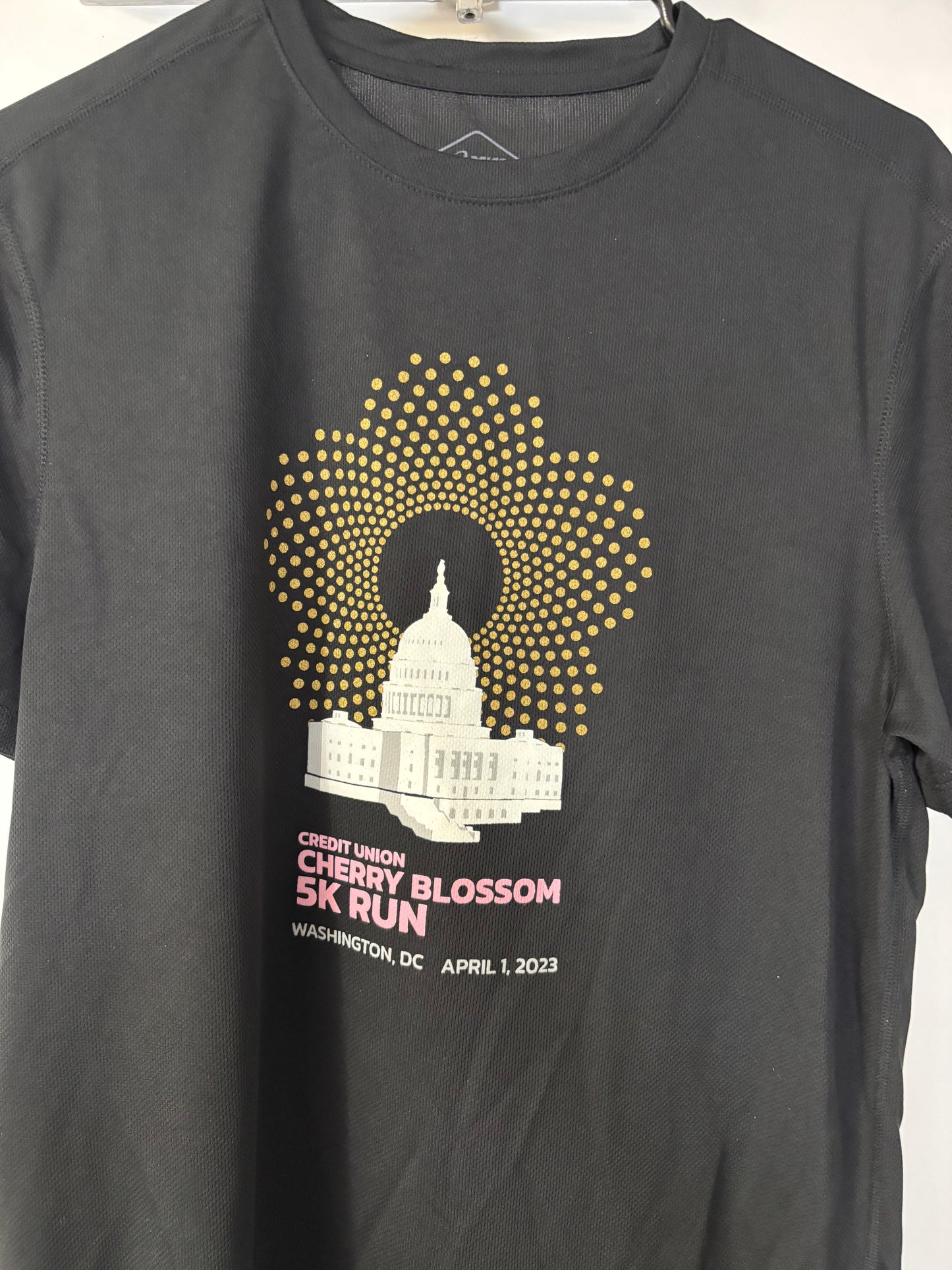 2023 ASICS Credit Union Cherry Blossom Men's Performance 10 Mi and 5k Shirts