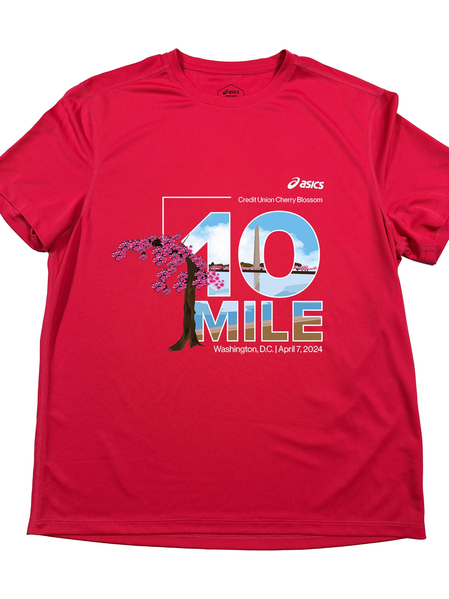 2024 ASICS Men's Performance Upgrade Shirt - 10 Mile