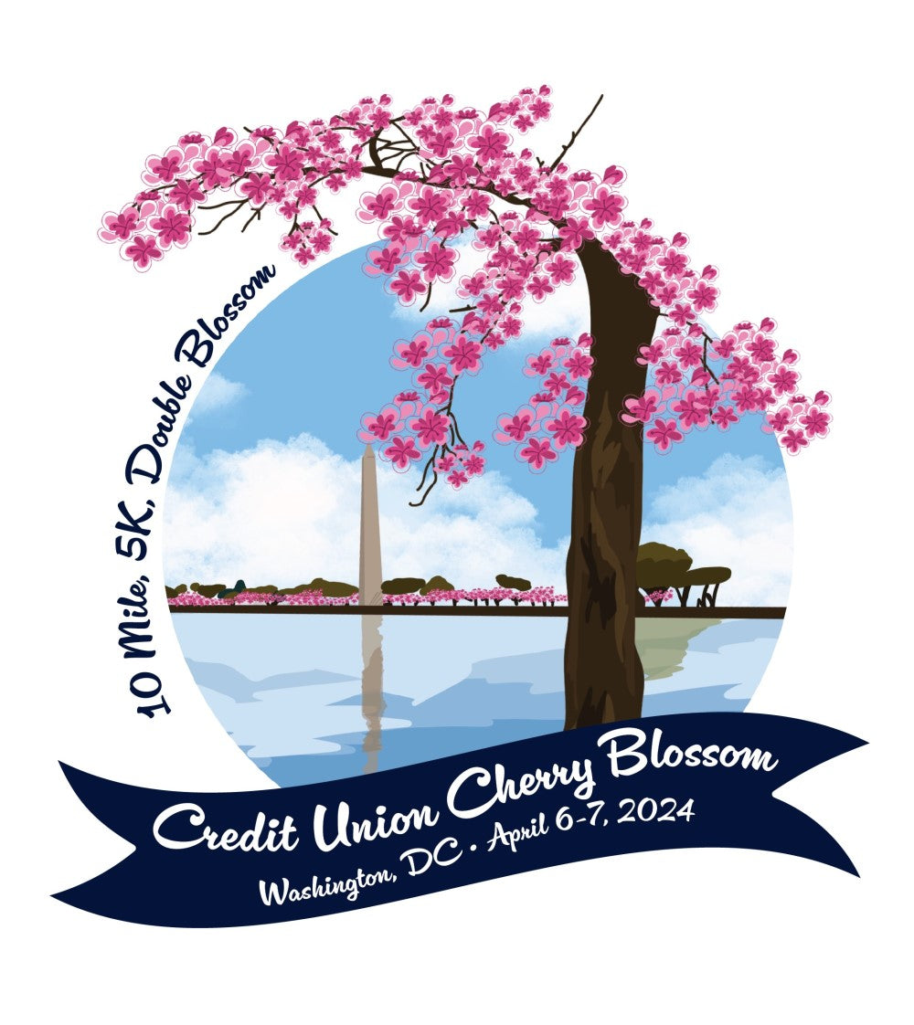 2024 Credit Union Cherry Blossom Poster Featuring Stumpy