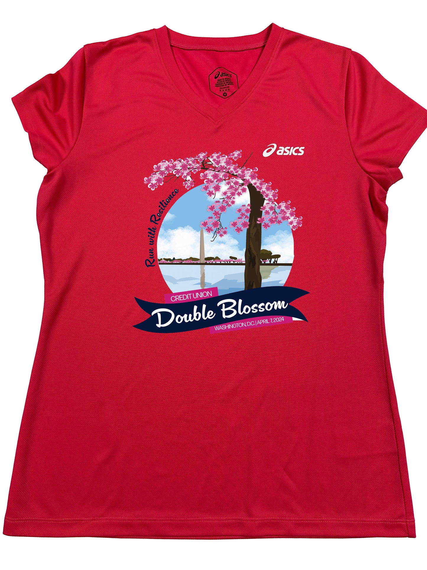 2024 ASICS Women's Performance Upgrade Shirt - Double Blossom