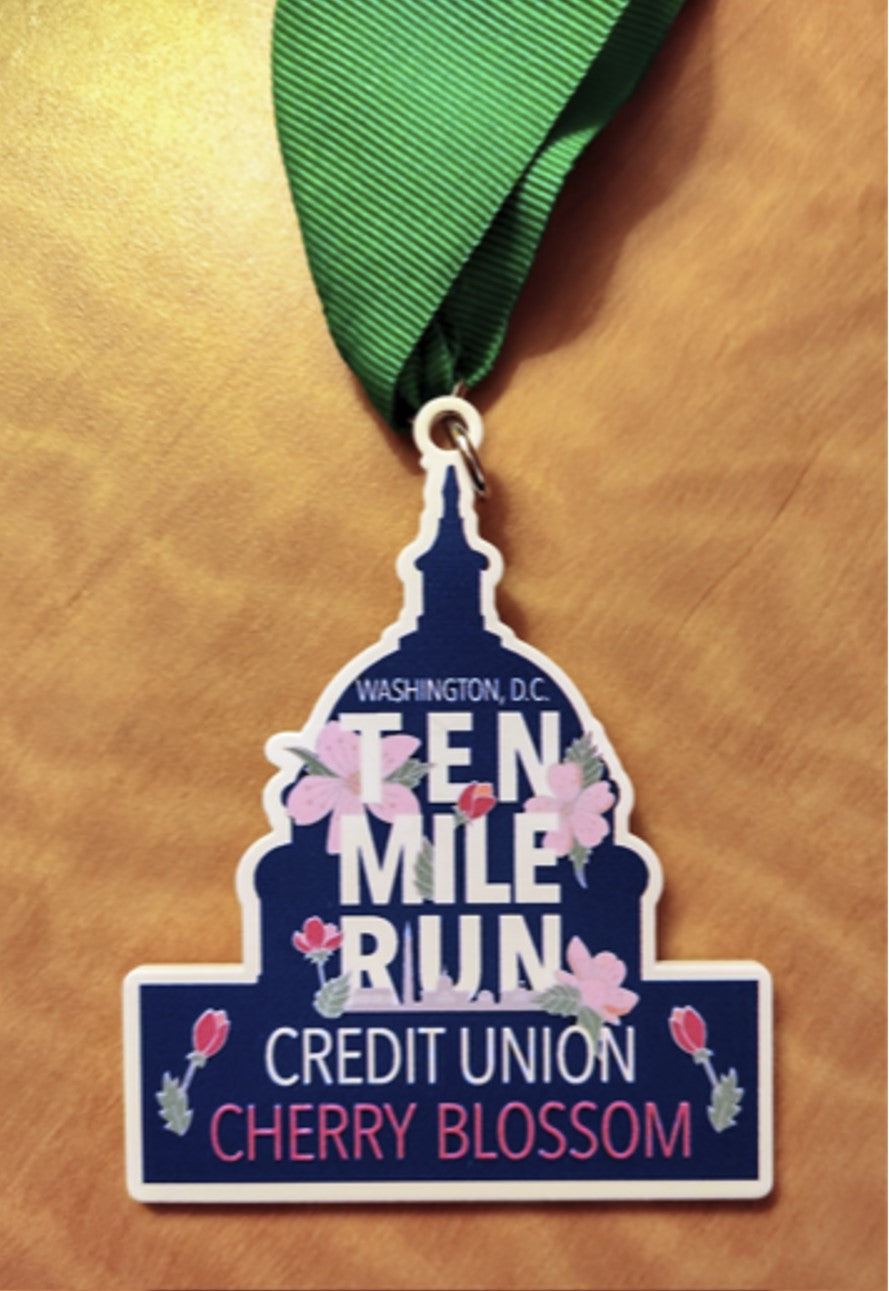 2021 Official Ten Mile Finisher Medal