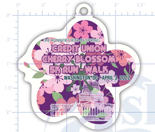 2022 Official CUCB 5K Finisher Medal
