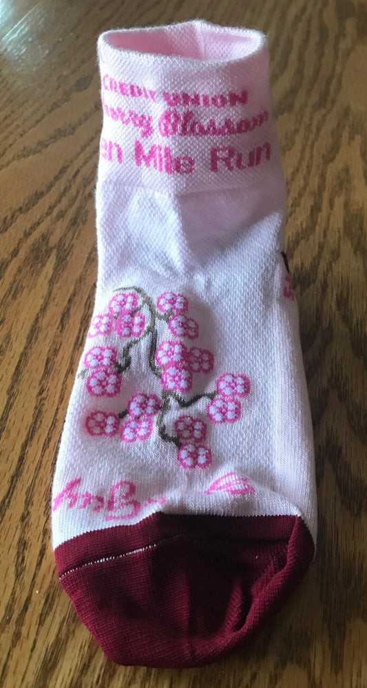 Credit Union Cherry Blossom Pink Socks